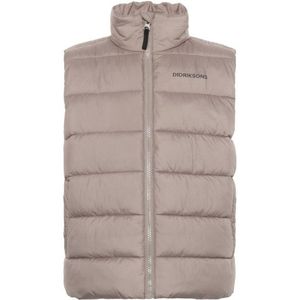 Didriksons Kids Kilo Vest 2 Synthetische bodywarmer (Kinderen |bruin/grijs)