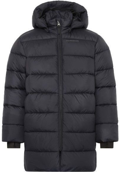 Didriksons - Kid's Scoria Parka - Synthetisch Jack - Grijs - Isolerend - Winddicht