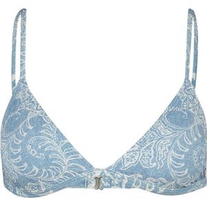 Billabong Womens Trippin Tides Ceci Tri Bikinitop (Dames |grijs)