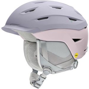 Smith Womens Liberty Mips Skihelm (Dames |grijs/purper)