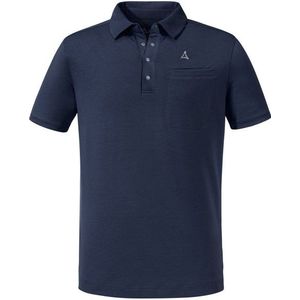 Schöffel Polo Shirt Ramseck Poloshirt (Heren |blauw)