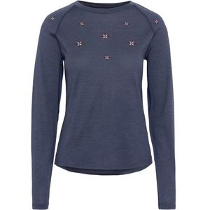 Kari Traa Womens Summer Wool L/S Merino-ondergoed (Dames |blauw)