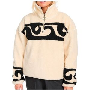Billabong Womens Dont You Fleecetrui (Dames |beige)