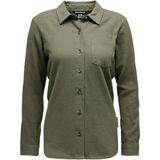 Black Diamond Womens Project Flannel Overhemd (Dames |olijfgroen)