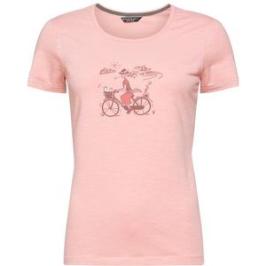Chillaz Womens Gandia Tyrolean Trip T-shirt (Dames |roze)