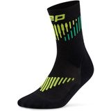 CEP - Core Run Merino Socks Mid Cut 3.0 - Hardloopsokken - Zwart