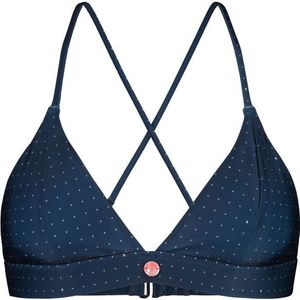 Maloja Womens TrisslM Top Bikinitop (Dames |blauw)