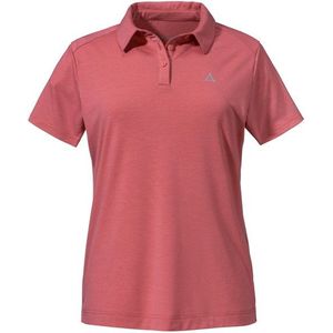 Schöffel Womens Polo Shirt Ramseck Poloshirt (Dames |rood/roze)