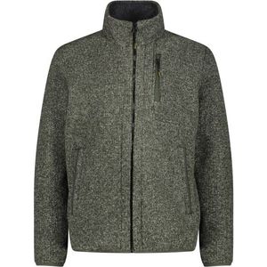 CMP Jacket Jacquard Knitted 32M1827 Fleecevest (Heren |olijfgroen)