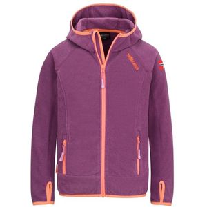 Trollkids Girls Sandefjord Jacket Fleecevest (Kinderen |purper)