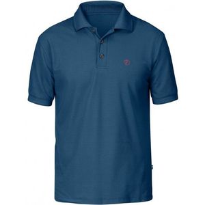Fjällräven Crowley Piqué Shirt Poloshirt (Heren |blauw)