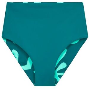 MYMARINI Womens Highwaist Shorts Bikinibroekje (Dames |turkoois)