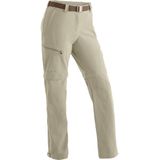 Dames - Wandelbroek - Lichtbruin - 90% Polyamide, 10% Elastaan - Afritsbaar