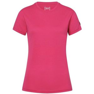 supernatural Womens Sierra 140 Tee Merinoshirt (Dames |roze)