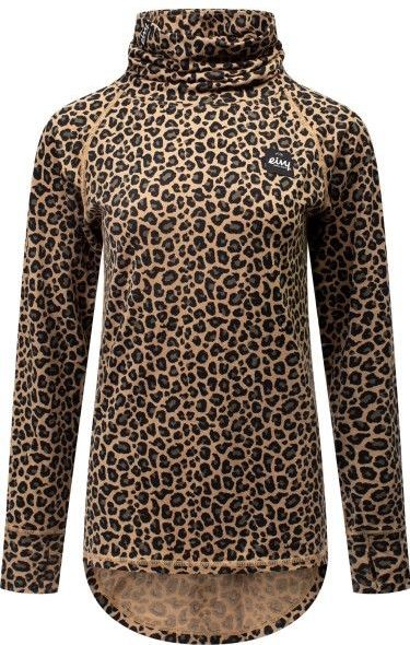 Eivy - Icecold Merino Wool Top Leopard - Thermokleding - Bruin
