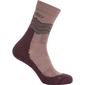 Icebreaker - Merino Hike+ Medium Crew Across The Peaks - Wandelsokken - Bruin