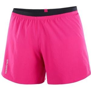 Salomon Womens Cross 5 Shorts Hardloopshort (Dames |roze)