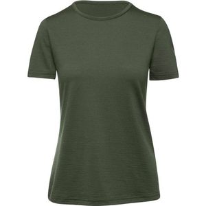 Thermowave Womens Merino Life Short Sleeve Shirt Merinoshirt (Dames |olijfgroen)