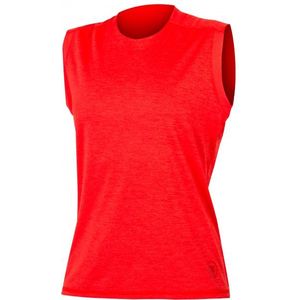 Endura Womens Singletrack Tanktop Fietshemd (Dames |rood)