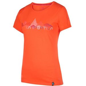La Sportiva Womens Peaks T-shirt (Dames |rood)