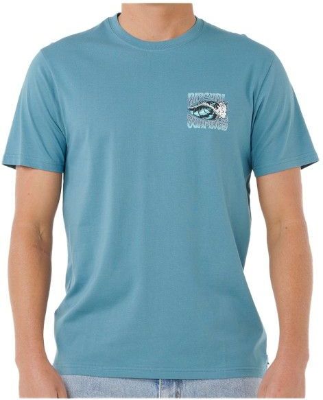 Rip Curl Hazed & Tubed Tee T-shirt (Heren |turkoois)