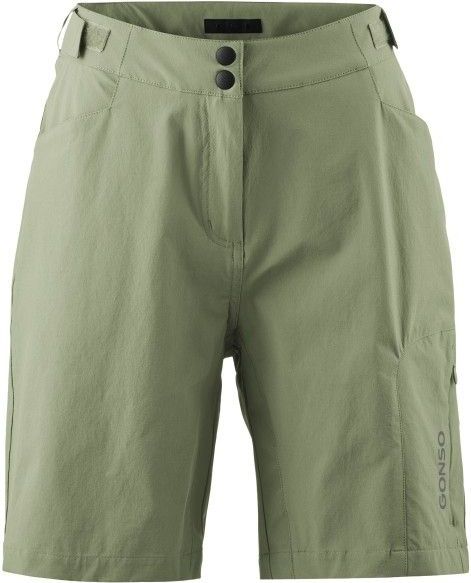 Gonso - Adventure Shorts - Fietsbroek - Olijfgroen - 90% Polyamide, 10% Elastaan