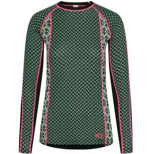 Kari Traa Womens Lekker L/S Merino-ondergoed (Dames |groen)