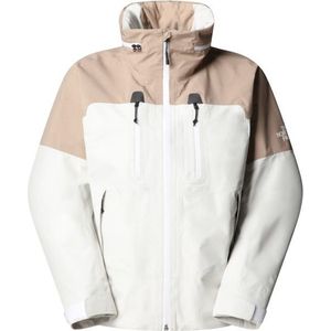 The North Face - Hike Devils Thumb - Gore-tex Jas - White Dune-Mushroom Grey