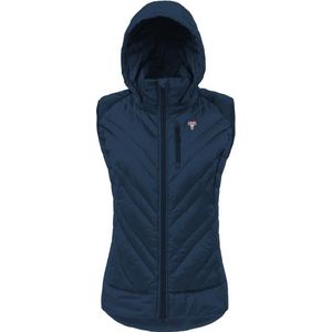 Grüezi Bag Womens Lightful DownWool Vest Donzen bodywarmer (Dames |blauw)