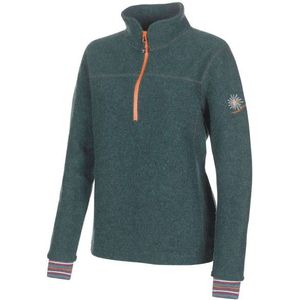 Ivanhoe of Sweden Womens Dina Half Zip Wollen trui (Dames |blauw)