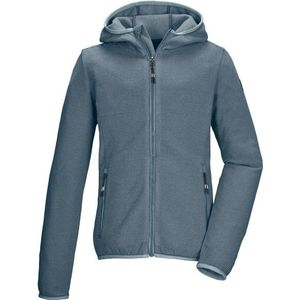 killtec Girls KOW 245 Fleece Jacket Fleecevest (Kinderen |grijs/blauw)