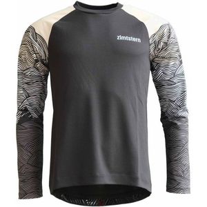 Zimtstern Braapz Shirt L/S Fietsshirt (Heren |grijs)