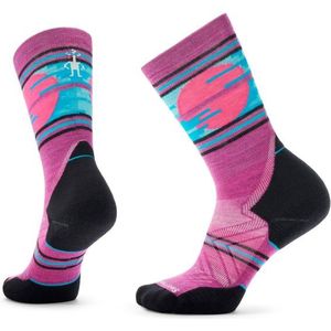 Smartwool Womens Trail Run TargetCushion Sunset Crew Socks Hardloopsokken (Dames |meerkleurig)