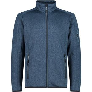 CMP Jacket Knitted + Mesh Fleecevest (Heren |blauw)