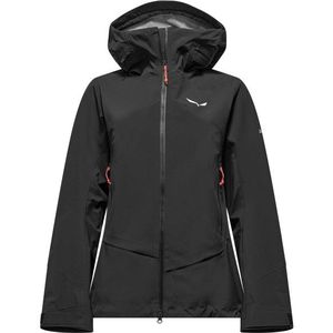 Salewa Womens Ortles GTX 3L Epe Jacket Regenjas (Dames |zwart |waterdicht)
