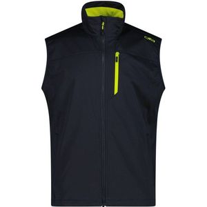 CMP Light Softshell Vest Softshellbodywarmer (Heren |zwart/blauw)