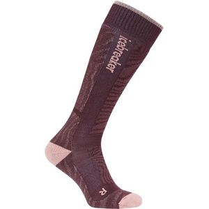 Icebreaker - Merino Ski+ Medium OTC Mountain Contour - Skisokken - Purper