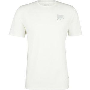 Stoic PerformanceMerino BorgholmSt Print T-Shirt Merinoshirt (Heren |wit)