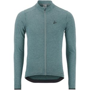 Craft - Core Bike Essence Wool - Fietsshirt - Turkoois - Lange Mouwen