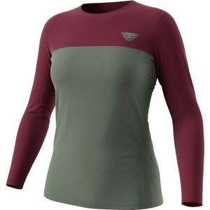 Dynafit Womens Traverse S-Tech Longsleeve Sportshirt (Dames |meerkleurig)