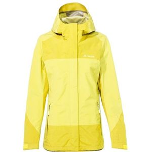 Vaude Womens Neyland 25L Jacket Regenjas (Dames |geel |waterdicht)