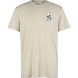 DEDICATED T-Shirt Stockholm Wish Chest T-shirt (Heren |beige)