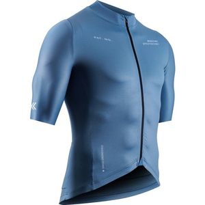 X-Bionic Corefusion Ride Jersey S/S Fietsshirt (Heren |blauw)
