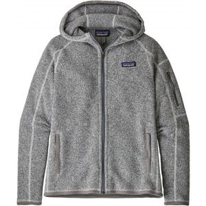 Patagonia Womens Better Sweater Hoody Fleecevest (Dames |grijs)