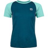 Ortovox - 120 Tec Fast Mountain - T-shirt - Blauw - Merinoshirt