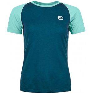 Ortovox Womens 120 Tec Fast Mountain T-Shirt Merinoshirt (Dames |blauw)