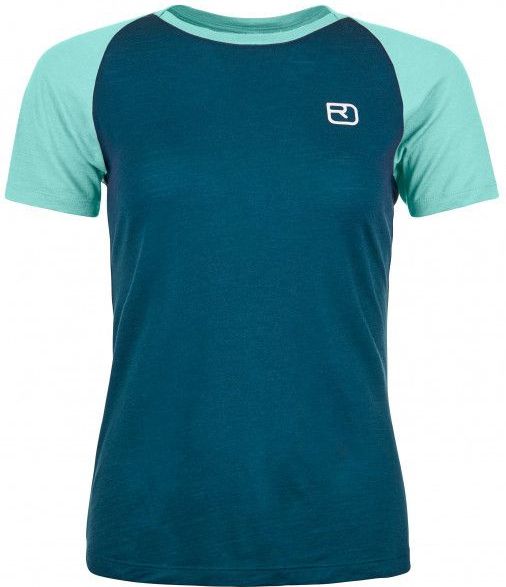 Ortovox - 120 Tec Fast Mountain - T-shirt - Blauw - Merinoshirt