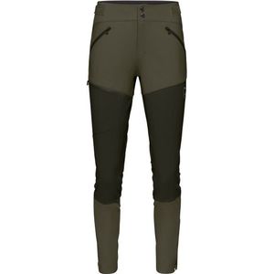 Norrona Womens Falketind Rugged Slim Pants Trekkingbroek (Dames |olijfgroen)