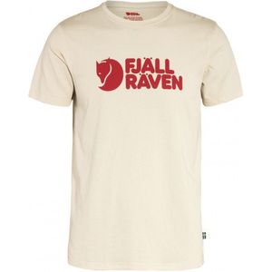 Fjällräven Fjällräven Logo T-shirt (Heren |beige/wit)