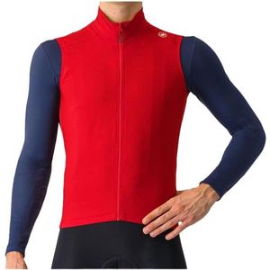 Castelli Espresso Vest Fietsbodywarmer (Heren |rood)